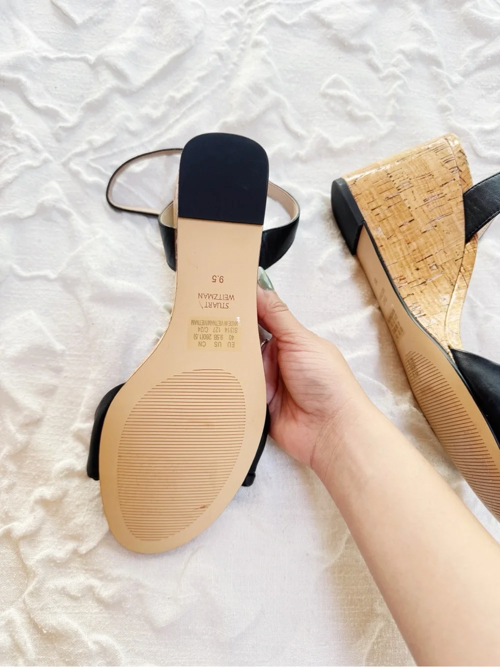 Stuart Weitzman Everly
75 Wedge Sandal Size 9.5 - Picture 6 of 9